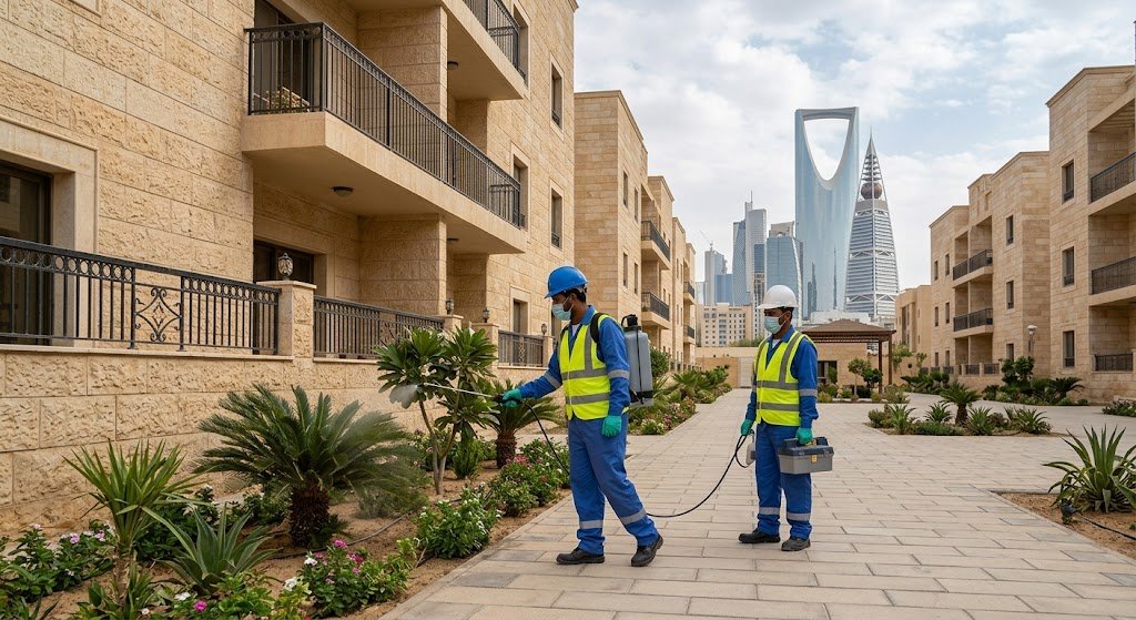 أفضل شركة رش الصراصير فى الرياض للقضاء النهائي على الحشرات