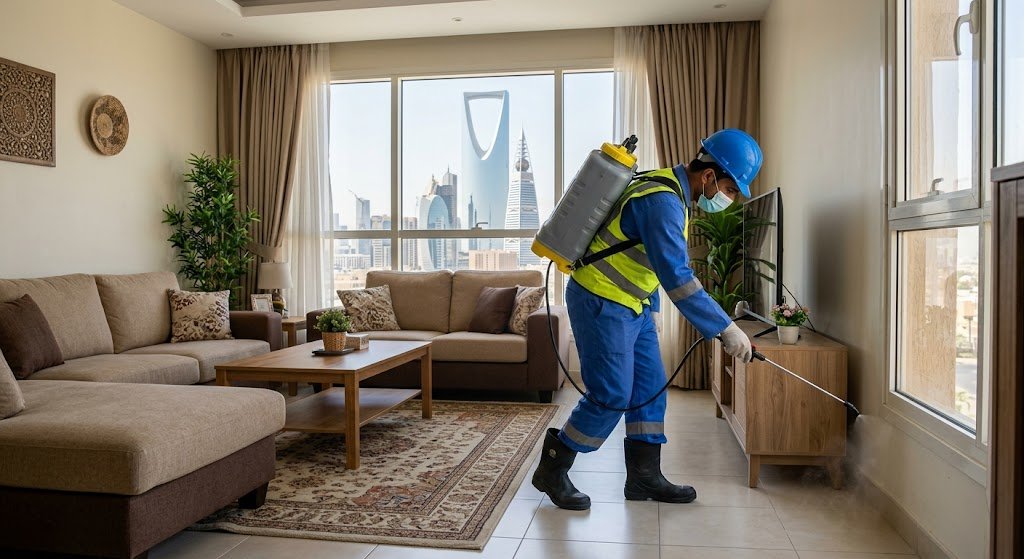 أفضل خدمات مكافحة حشرات جنوب الرياض بضمان معتمد وأمان تام