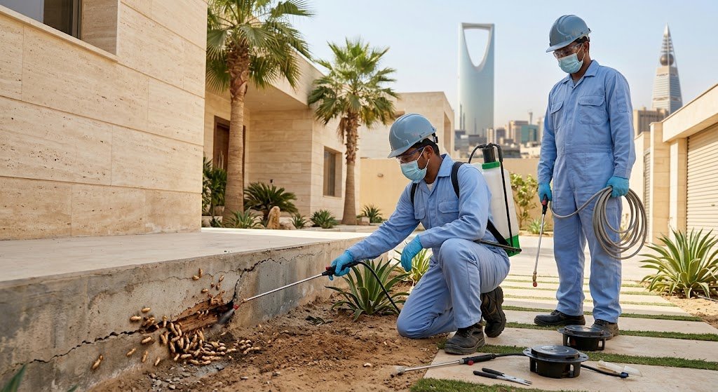 أفضل خدمات مكافحة حشرات شرق الرياض للقضاء التام على الآفات