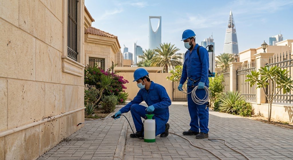 أفضل خدمات مكافحة حشرات غرب الرياض للقضاء النهائي على الآفات