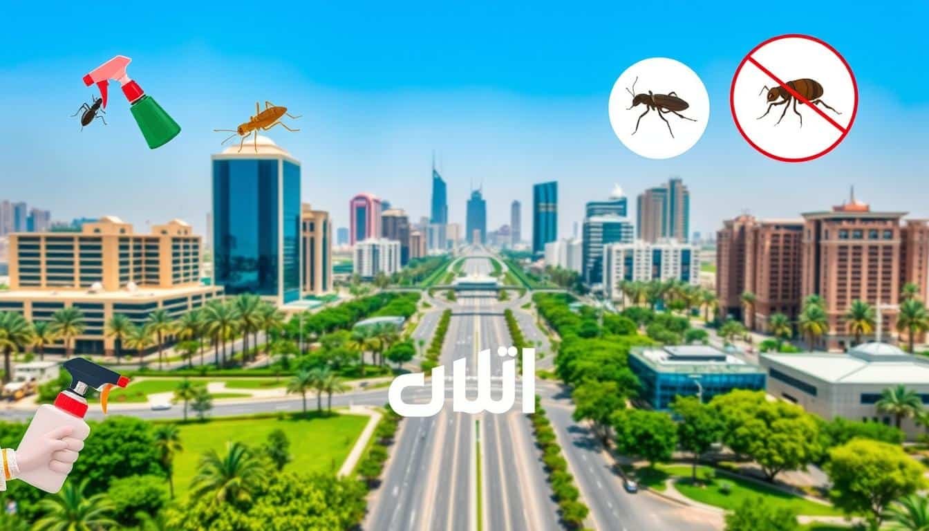 رش النمل والصراصير بالرياض