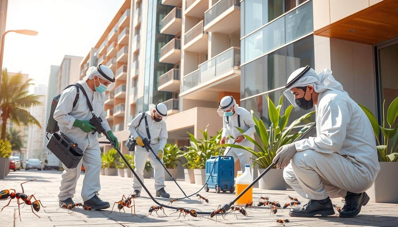 مكافحة النمل الصراصير بالرياض